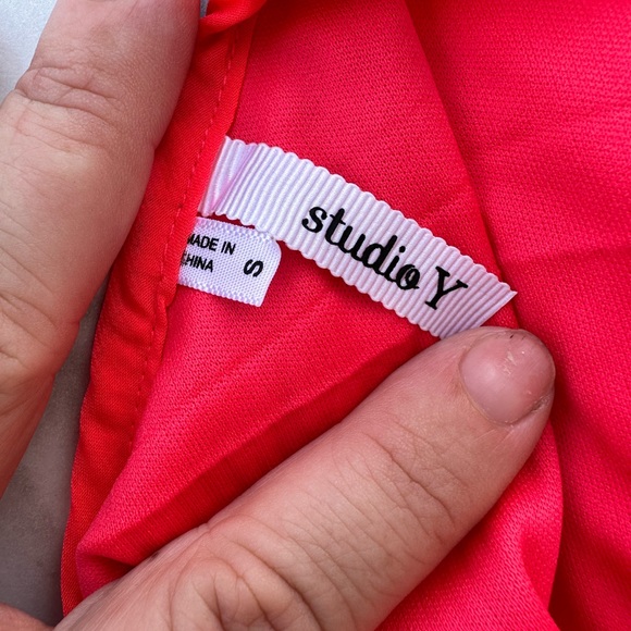 Maurice’s Bright Coral Flowy Tank Top Size Small - Picture 5 of 5